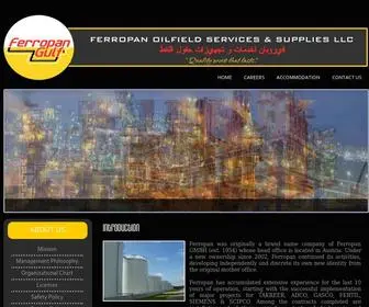 Ferropangulf.ae(Ferropan Gulf) Screenshot