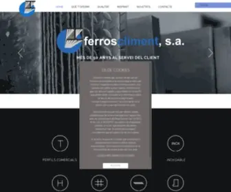 Ferroscliment.com(FERROS CLIMENT) Screenshot