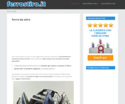 Ferrostiro.it(Consigli per risparmiare) Screenshot