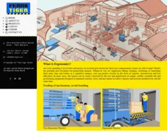 Ferrotiger.com(Ergo Lift Manufacturers) Screenshot