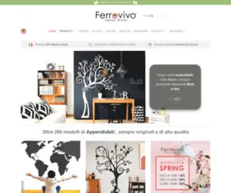 Ferrovivo.it(Arredamento di Design Made in Italy) Screenshot