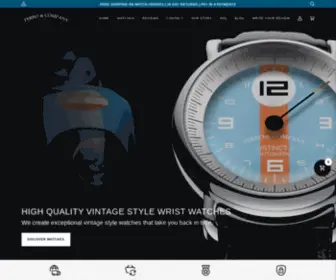 Ferrowatches.com(Ferro & Company Watches Ferro & Co Affordable luxury Watches Under $1000 for Gents) Screenshot