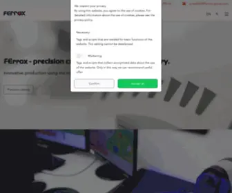 Ferrox-Group.com(Ferrox Group) Screenshot