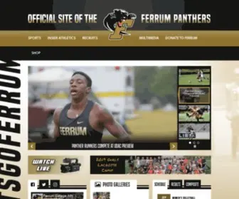Ferrumpanthers.com(Ferrum College Panthers) Screenshot