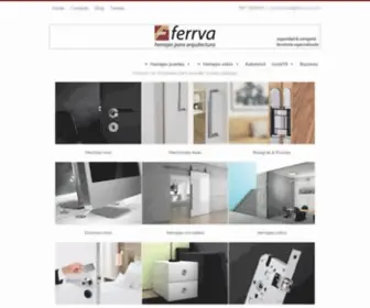 Ferrva.com(Accesorios baño) Screenshot