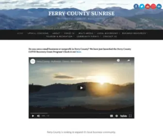 Ferrycountysunrise.com(Authentic) Screenshot