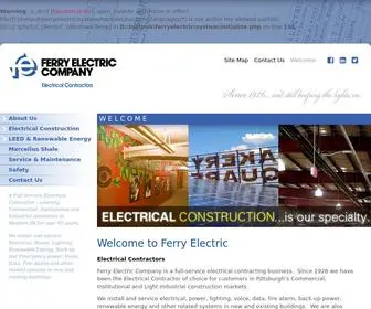 Ferryelectric.com(Ferry Electric Company) Screenshot