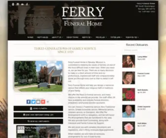 Ferryfuneralhome.com(Ferry Funeral Home) Screenshot
