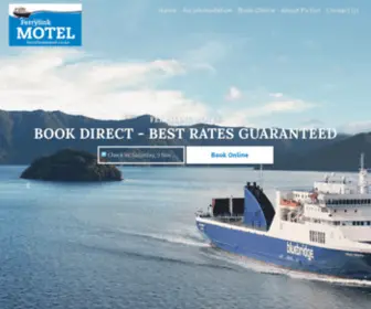 Ferrylink.co.nz(This Picton motel accommodation) Screenshot