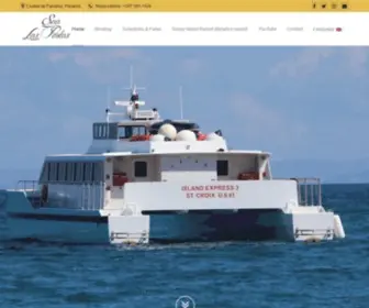 Ferrypearlislands.com(Sea Las Perlas) Screenshot