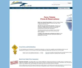 Ferryto.co.uk(FERRY TICKETS) Screenshot