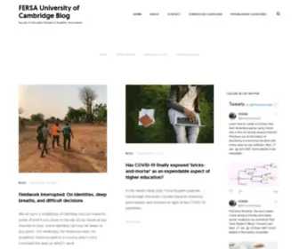Fersacambridge.com(Faculty of Education Research Students' Association) Screenshot