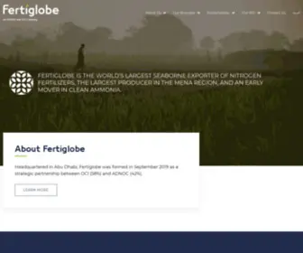 Fertiglobe.com(Home) Screenshot