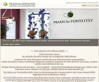 Fertilitaet.de(Fertilität) Screenshot