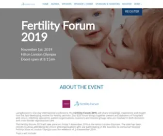 Fertility-Forum.com(Fertility Forum 2019) Screenshot