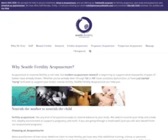 Fertilityacupuncturistseattle.com(Seattle Fertility Acupuncture) Screenshot