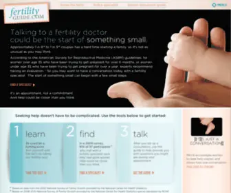 Fertilityguide.com(fertilityguide) Screenshot