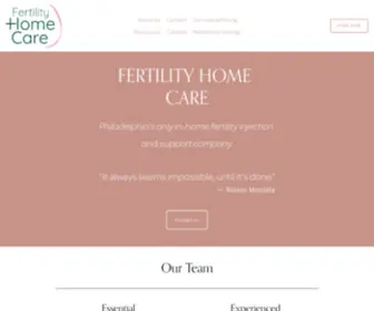 Fertilityhc.com(In Home Fertility Injections & Training) Screenshot