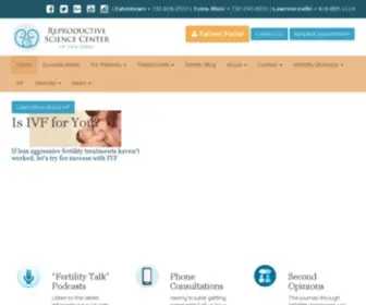 Fertilitynj.com(New Jersey Fertility Clinic) Screenshot