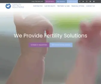 Fertilitysolutionsne.com(Fertility Solutions) Screenshot