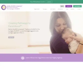 Fertilitysourcecompanies.com(Fertility SOURCE Companies) Screenshot