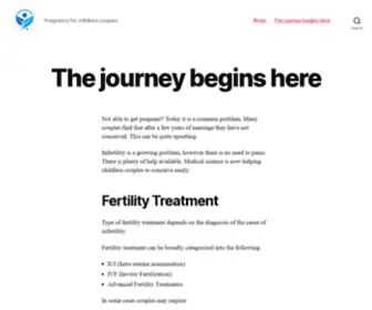 Fertilitytreatmentivf.com(Fertility Treatment IVF) Screenshot