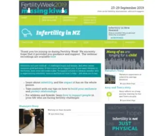 Fertilityweek.org.nz(Fertility Week) Screenshot