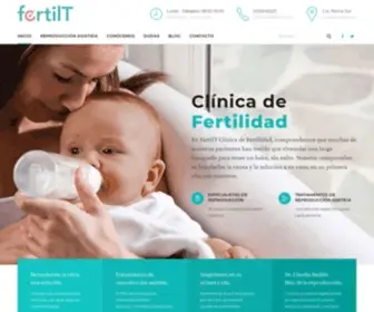 Fertilt.com(Clínica de Fertilidad) Screenshot