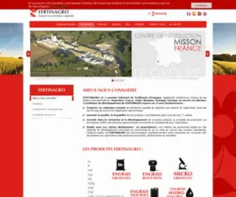 Fertinagro.com(Fertilisants) Screenshot