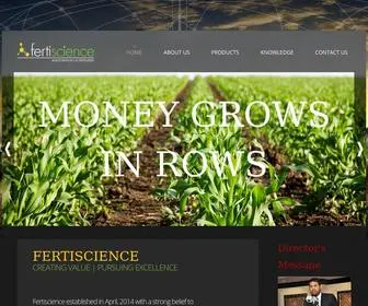 Fertiscience.com(Agrochemicals & Fertilsers) Screenshot