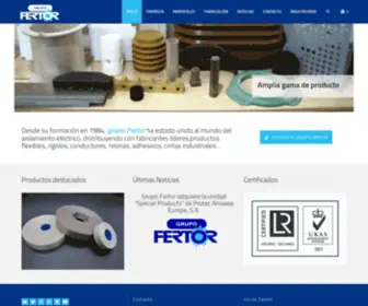 Fertor.com(Grupo Fertor) Screenshot