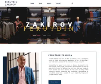 Ferutdinzakirov.com(Ferutdin Zakirov) Screenshot