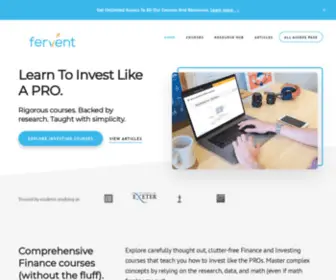 Ferventlearning.com(Fervent #LearnWithDistinction) Screenshot