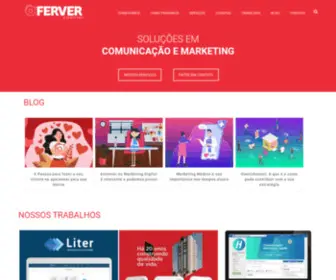 Ferver.com.br(Ferver Comunicação) Screenshot