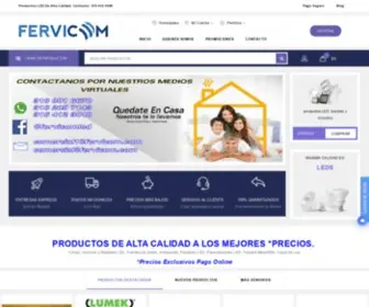 Fervicom.com(Productos LED Bogotá) Screenshot