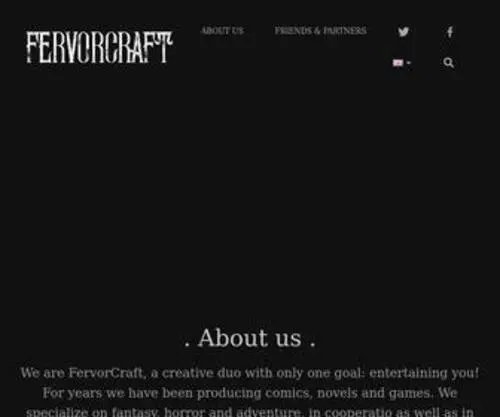 Fervorcraft.de(Home — Fervorcraft) Screenshot