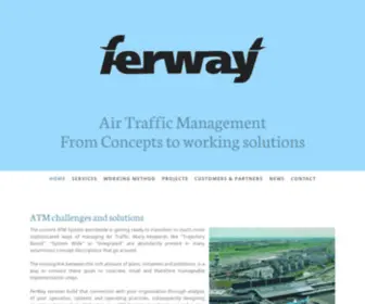 Ferway.com(Innovative value for Air Traffic Management) Screenshot