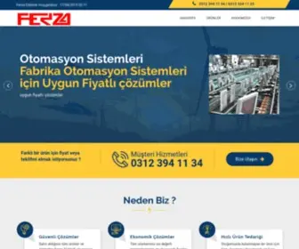 Ferza.com.tr(Ferza Elektrik) Screenshot