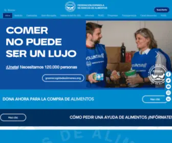 Fesbal.org.es(Federación Española de Bancos de Alimentos (FESBAL)) Screenshot