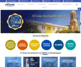 FescFafic.edu.br(Principal) Screenshot