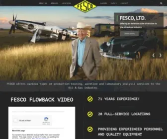 Fescoinc.com(Fesco Inc) Screenshot