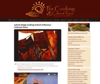 Fescooking.com(Fes Cooking & Cultural Tours) Screenshot