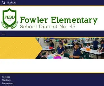 Fesd.org(Fowler Elementary School District) Screenshot