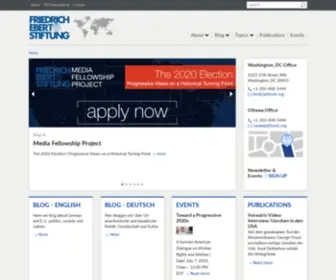 Fesdc.org(The Washington office) Screenshot