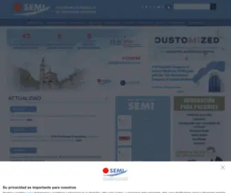 Fesemi.org(Sociedad Española de Medicina Interna) Screenshot