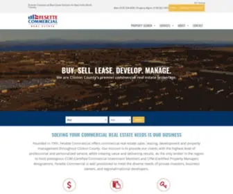 Fesettecommercial.com(Plattsburgh Commercial Real Estate) Screenshot