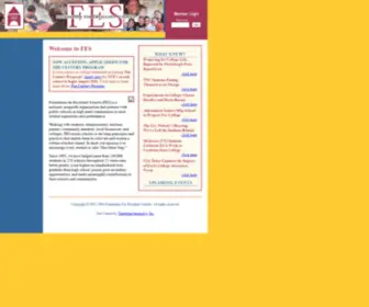 Fesnet.org(Foundation for Excellent Schools) Screenshot