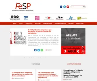 Fesp.org(Inicio) Screenshot