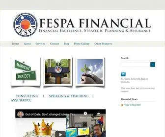 Fespafinancial.com(Fespa financial) Screenshot