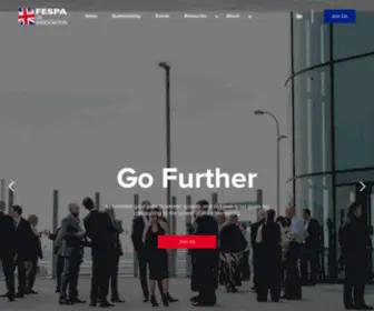 Fespauk.com(FESPA UK Association) Screenshot